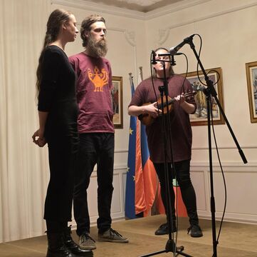 Glasbeni nastop Hedere Vento